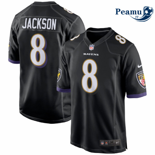 Peamu - Lamar Jackson, Baltimore Ravens - Preto