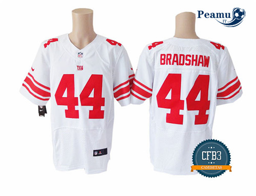 Peamu - Ahmad Bradshaw, NY Giants - Branco/Vermelho