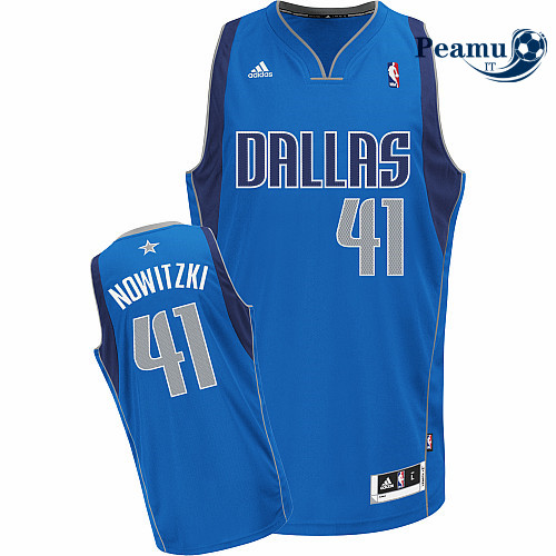 Peamu - Dirk Nowitzki Dallas Mavericks [Azul]