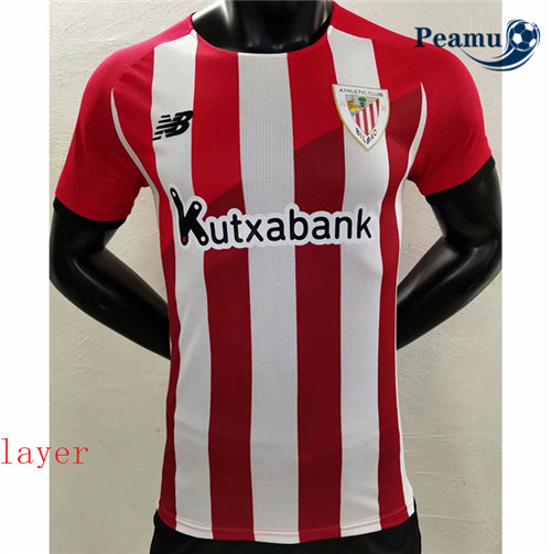 Peamu - Camisola Futebol Athletic Bilbao Player Version Principal Equipamento 2021-2022