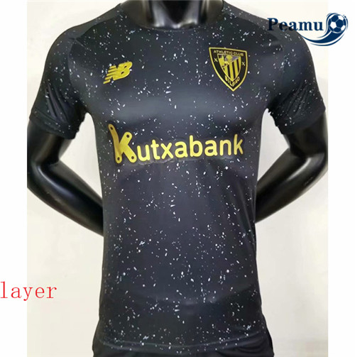 Peamu - Camisola Futebol Athletic Bilbao Player Version Gardien de but Preto 2021-2022