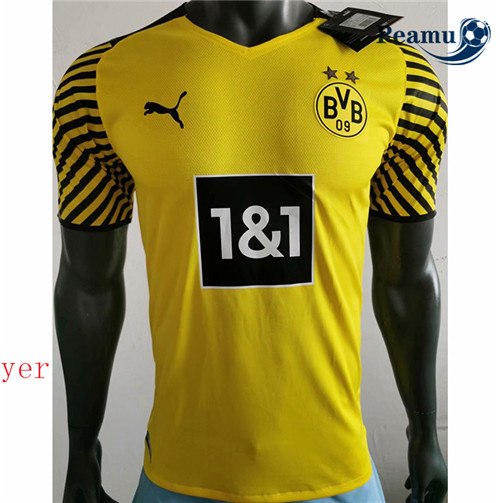 Peamu - Camisola Futebol Borussia Dortmund Player Version Principal Equipamento 2021-2022