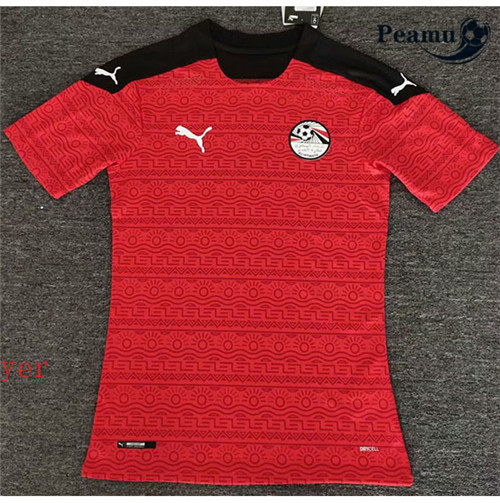 Peamu - Camisola Futebol Egito Player Version Principal Equipamento Vermelho 2020-2021