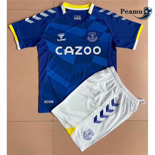 Peamu - Camisola Futebol Everton Crianças Principal Equipamento 2021-2022