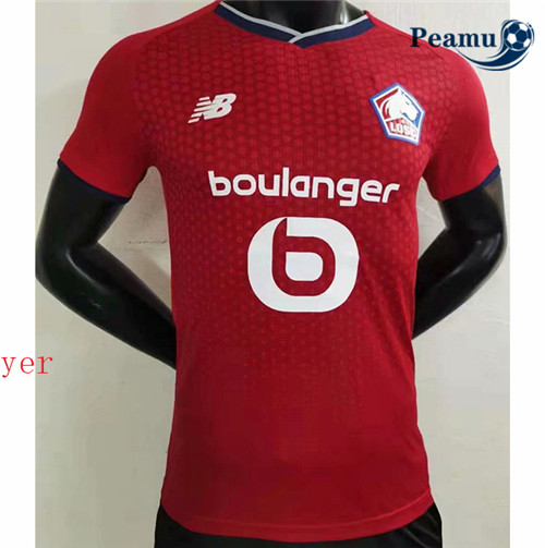 Peamu - Camisola Futebol Lille OSC Player Version Alternativa Equipamento 2021-2022