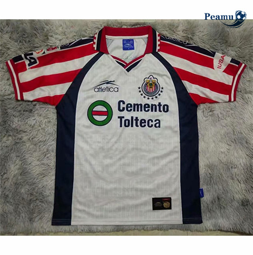 Peamu - Camisola Futebol Retro Chivas Regal Alternativa Equipamento 1999-00