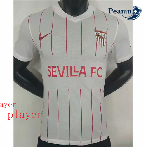 Peamu - Camisola Futebol Sevilla Player Version Principal Equipamento 2021-2022