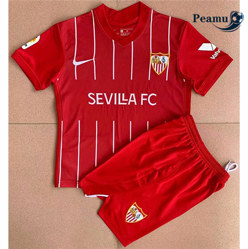 Peamu - Camisola Futebol Sevilla Crianças Alternativa Equipamento 2021-2022