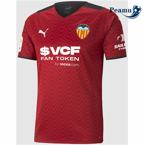 Peamu - Camisola Futebol Valencia CF Alternativa Equipamento 2021-2022