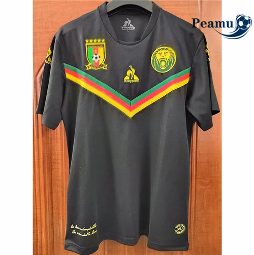 Camisola Futebol Camarões Preto 2021-2022