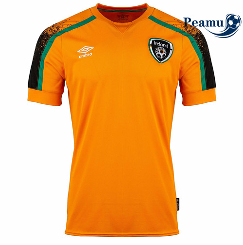 Camisola Futebol Irlanda Alternativa Equipamento Orange 2021-2022