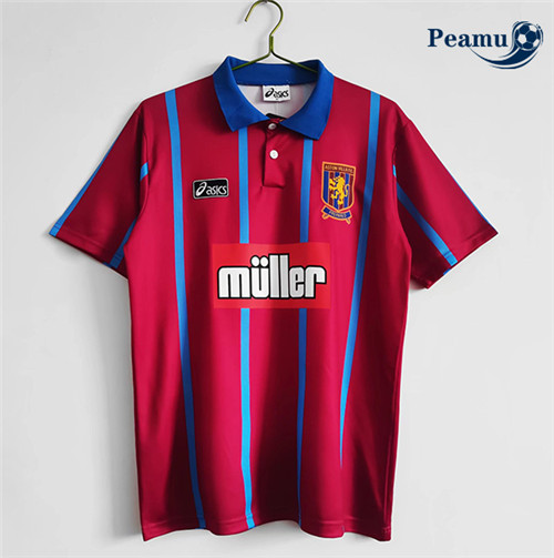 Camisola Futebol Retro Aston Villa Principal Equipamento 1993-95