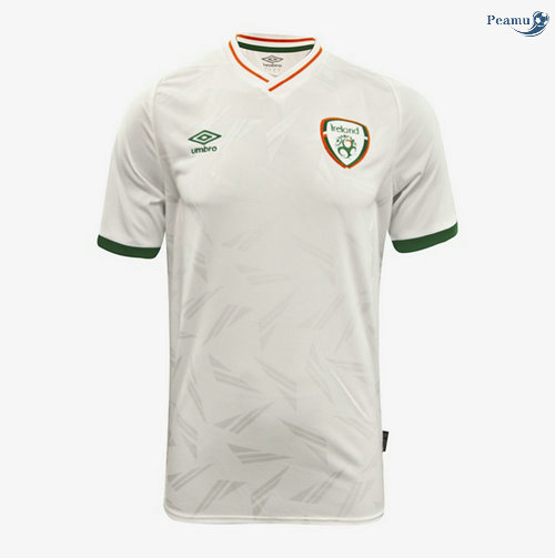 Peamu - Camisola Futebol Irlanda Alternativa Equipamento Branco 2020-2021