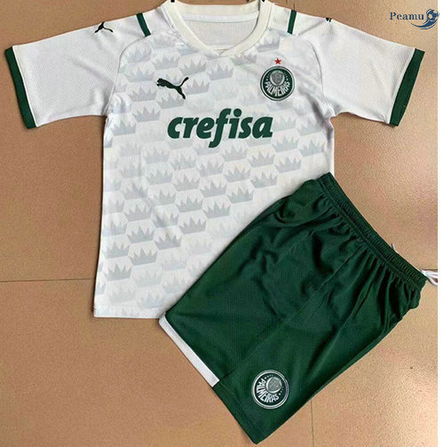 Peamu - Camisola Futebol Palmeiras Crianças Alternativa Equipamento 2021-2022