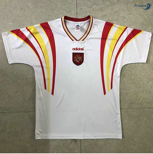 Peamu - Camisola Futebol Retro Espanha Alternativa Equipamento 1996