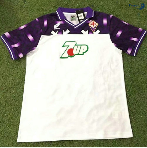 Peamu - Camisola Futebol Retro Fiorentina Alternativa Equipamento 1992-93