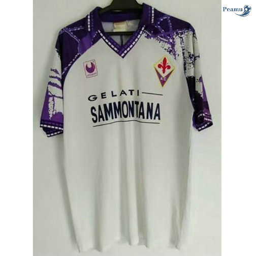 Peamu - Camisola Futebol Retro Fiorentina Alternativa Equipamento 1994-95