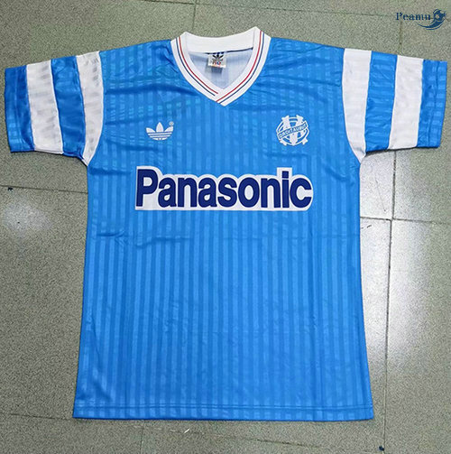 Peamu - Camisola Futebol Retro Marsella Alternativa Equipamento 1990