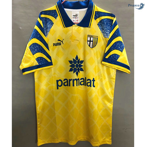 Peamu - Camisola Futebol Retro Parma Calcio Amarelo 1995-97