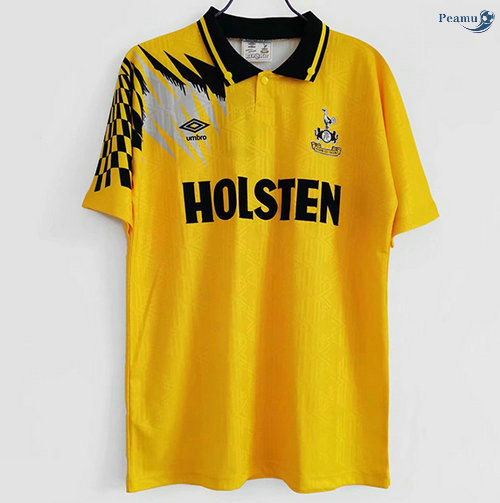 Peamu - Camisola Futebol Retro Tottenham Hotspur Amarelo 1992