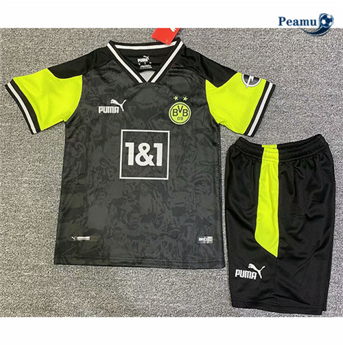 Camisola Futebol Borussia Dortmund Crianças version commune 2021-2022