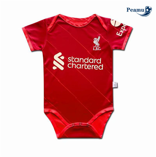 Camisola Futebol Liverpool baby Principal Equipamento 2021-2022