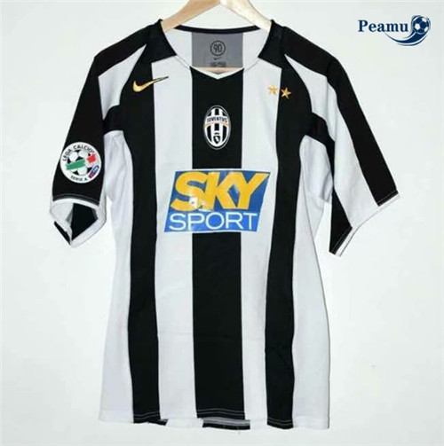 Camisola Futebol Retro Juventus Principal Equipamento 2004-05