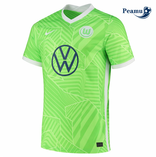 Camisola Futebol VfL Wolfsburg Principal Equipamento 2021-2022