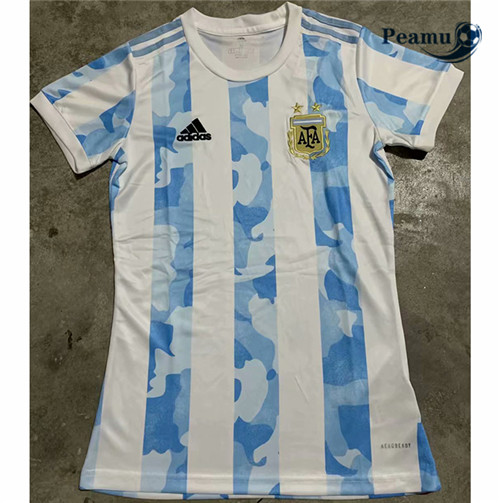 Camisola Futebol Argentina Mulher Principal Equipamento 2021-2022