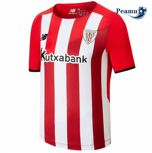 Camisola Futebol Athletic Bilbao Principal Equipamento 2021-2022