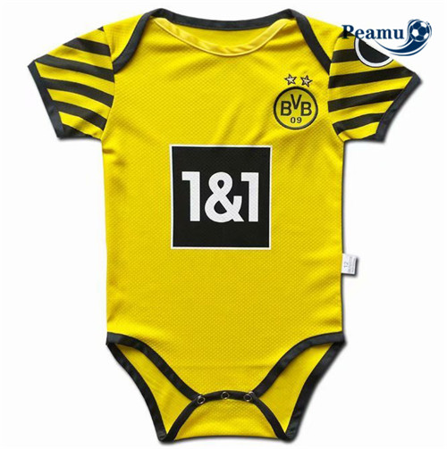 Camisola Futebol Dortmund baby Principal Equipamento 2021-2022