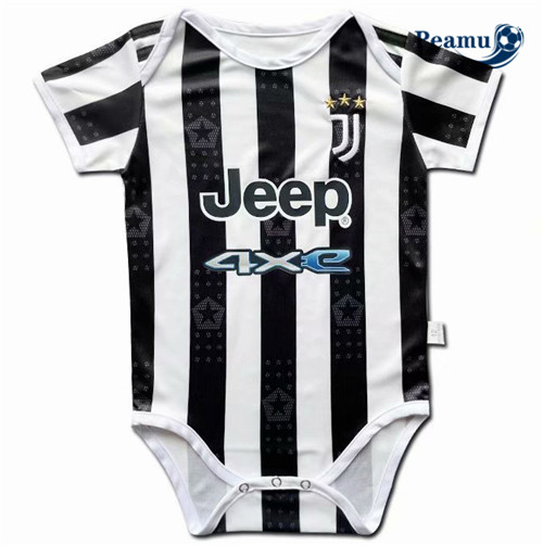 Camisola Futebol Juventus baby Principal Equipamento 2021-2022