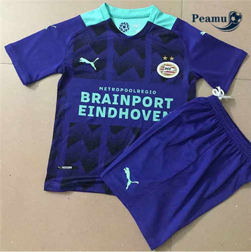 Camisola Futebol PSV Eindhoven Crianças Alternativa Equipamento 2021-2022