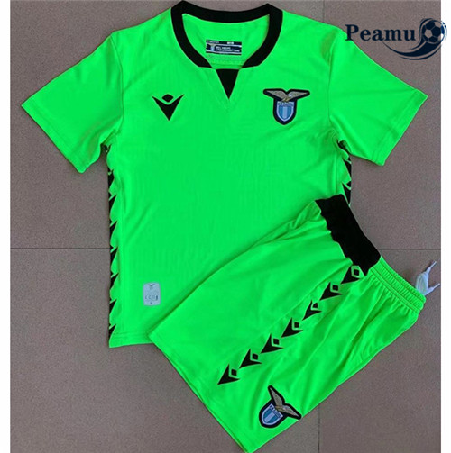Peamu - Camisola Futebol Lazio Crianças Gardien de but Vert 2021-2022