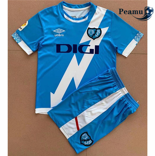 Peamu - Camisola Futebol Rayo Vallecano Crianças Terceiro Equipamento 2021-2022