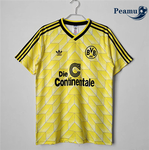 Peamu - Camisola Futebol Retro Borussia Dortmund Principal Equipamento 1988