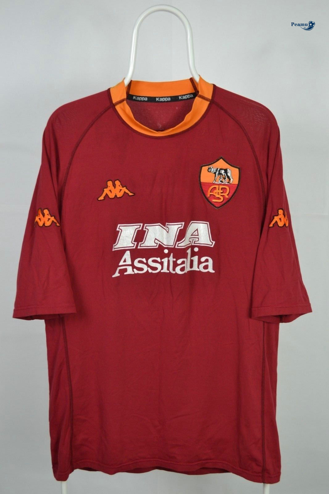 Classico Maglie AS Roma Principal Equipamento 2000-01