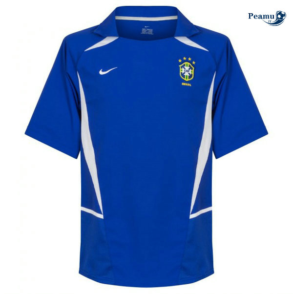 Classico Maglie Brasil Alternativa Equipamento Azul clair Coppa Del Mondo 2002