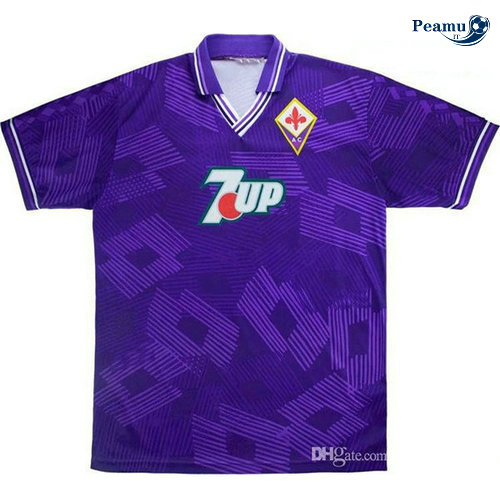 Classico Maglie Fiorentina Azul clair 1992-93