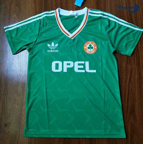 Classico Maglie Irlanda Verde Principal Equipamento 1990