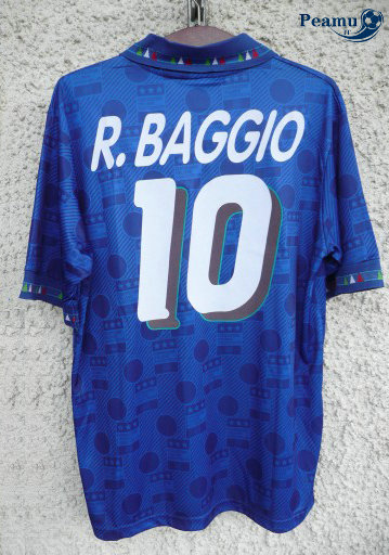 Classico Maglie Italia Principal Equipamento (10 Baggio) 1994
