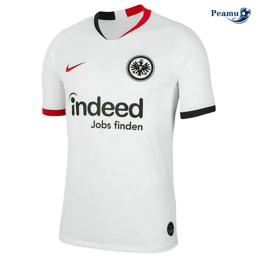 Camisola Futebol Eintracht Frankfurt Alternativa Equipamento Bianco 2019-2020