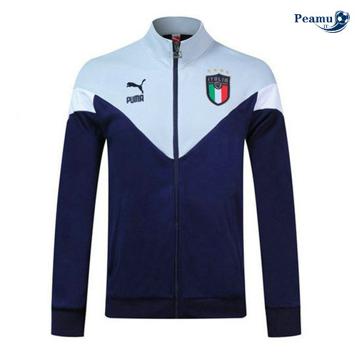 Jaqueta Futebol Italia Azul navy/Bianco 2019-2020
