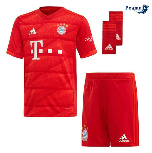 Camisola Futebol Bayern de Munique Crianças Principal Equipamento 2019-2020