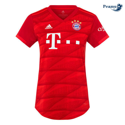 Camisola Futebol Bayern de Munique Principal Equipamento Mulher 2019-2020