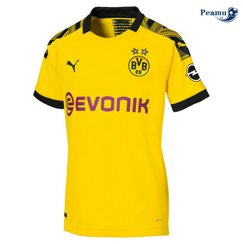Camisola Futebol Borussia Dortmund Mulher Principal Equipamento 2019-2020