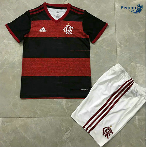 Camisola Futebol Flamengo Crianças Principal Equipamento 2020-2021