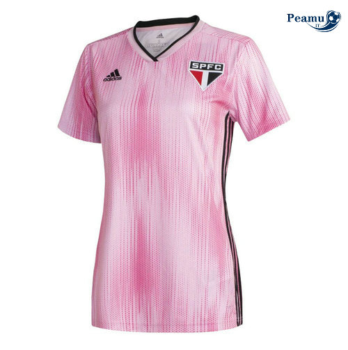 Camisola Futebol Flamengo Mulher Rosa 2019-2020