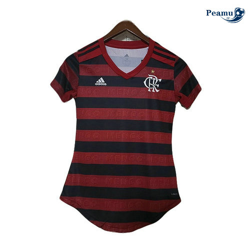 Camisola Futebol Flamengo Mulher Principal Equipamento 2019-2020