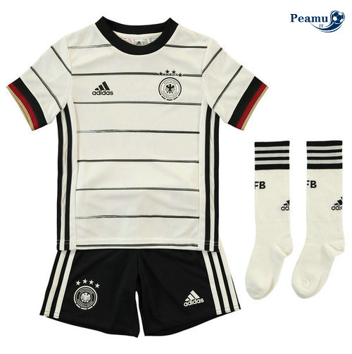 Camisola Futebol Alemanha Crianças Principal Equipamento 2019-2020